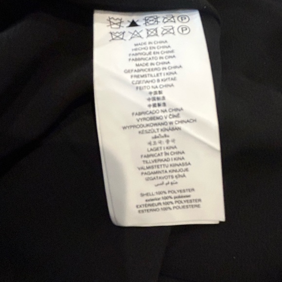 Michael Kors Black Metallic Silver Memaid Print Halter Under Knee Dress - Picture 8 of 8